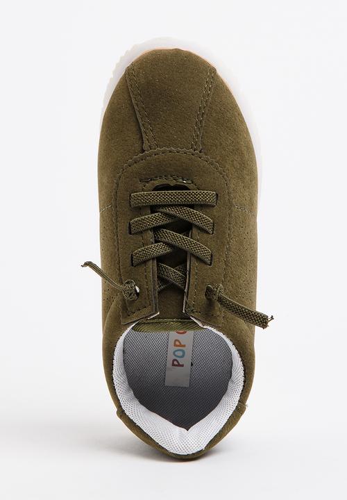 Pop Candy - Boys  Sneaker Dark Green