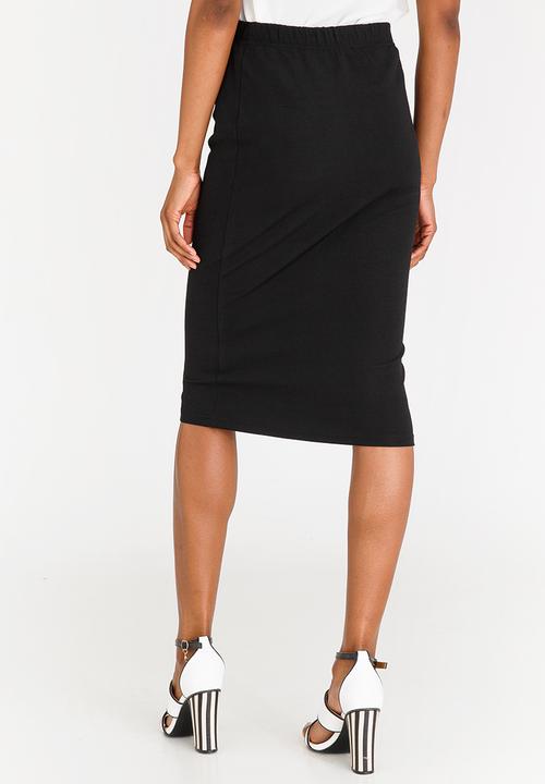 edit - Twin Pack Pencil Skirts Black and White