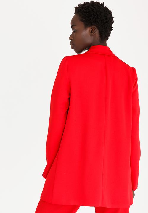 STYLE REPUBLIC - Oversized Blazer Red