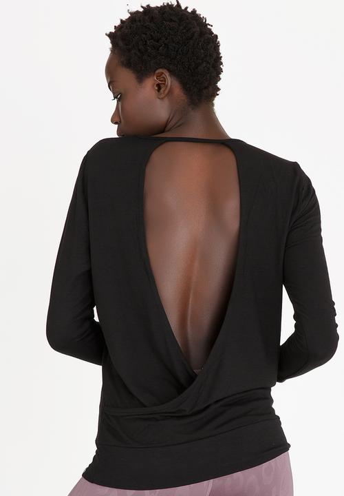 ONLY - Lena Yoga Long Sleeve Tee Black