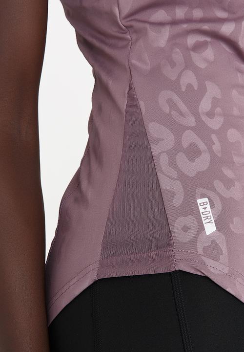 ONLY Play - Sheila Short Sleeve Training Top Pale Purple