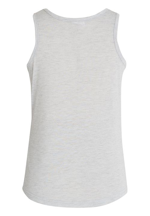 Pop Candy - Printed Vest Grey