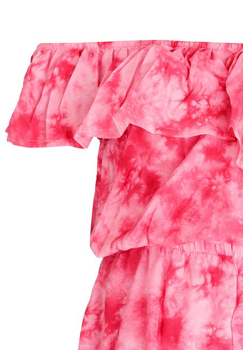 Rebel Republic - Jumpsuit Dark Pink