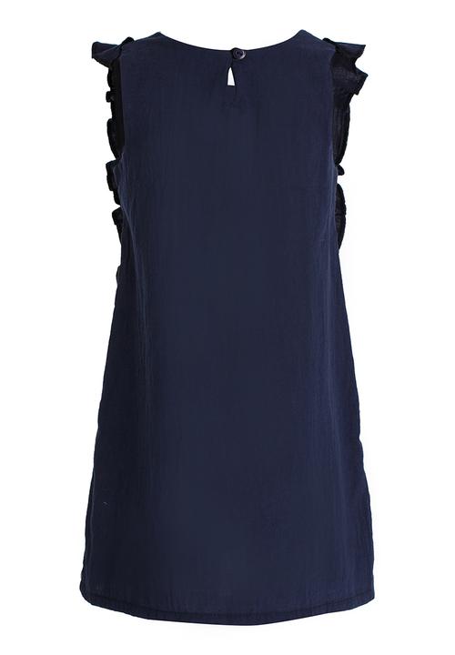 See-Saw - Frill Detail Dress Navy