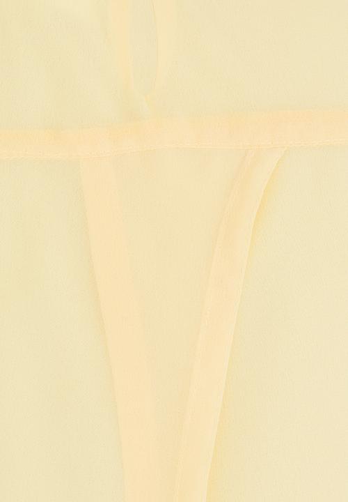 Rebel Republic - Longer Length Chiffon Layer Top Yellow