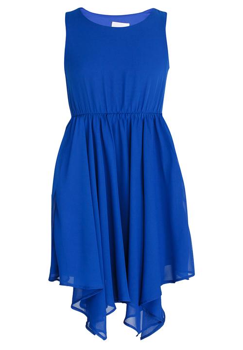 Rebel Republic - Hanky Hem Dress Blue