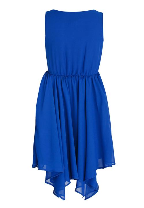 Rebel Republic - Hanky Hem Dress Blue