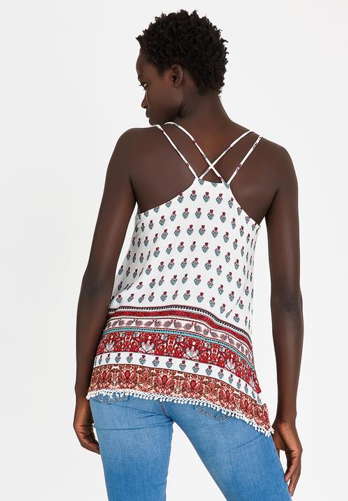 edit - Strappy Cami White