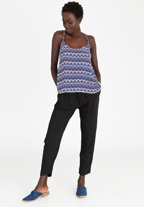 edit - Strappy Cami Blue