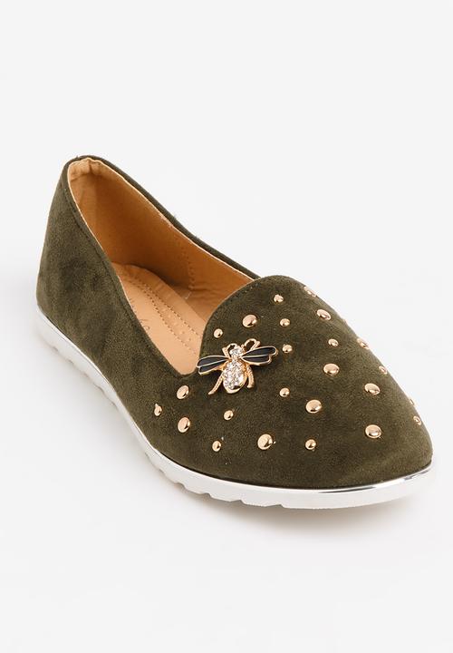 Miss Black - Catrin Pumps Dark Green
