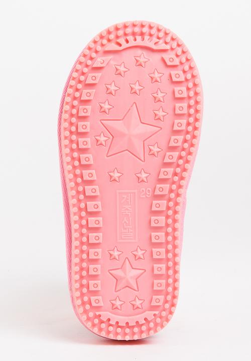 Pop Candy - Girls Metallic Boot Mid Pink