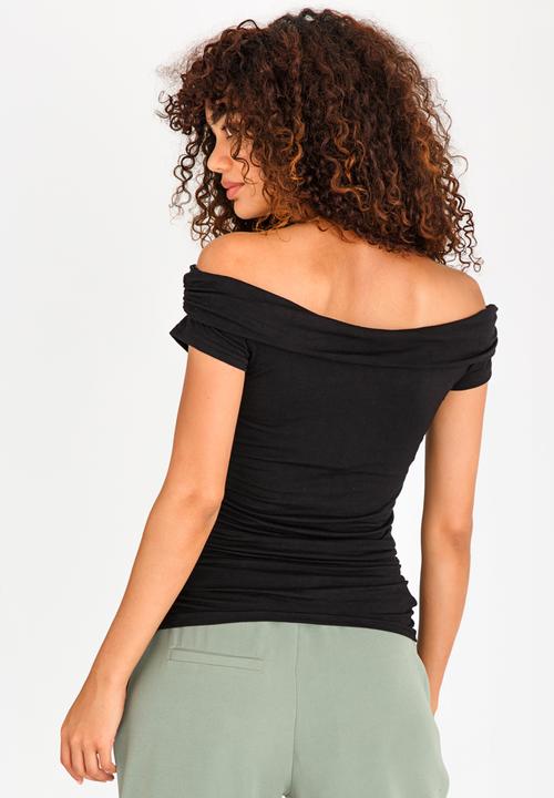 edit - Bardot T-shirt Black