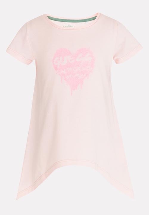 GUESS - CA heart tee - pink