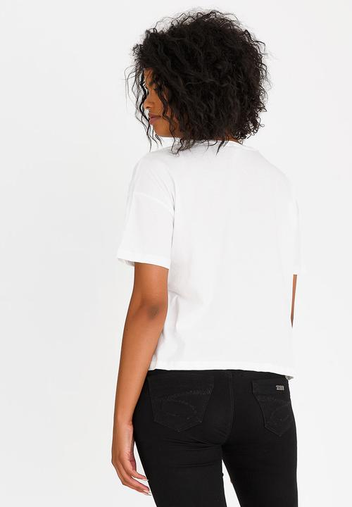 Vero Moda - Since Cropped Top White