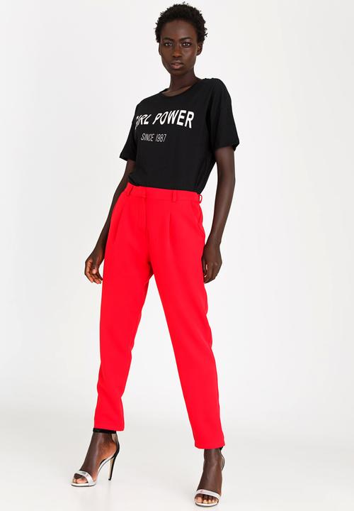 Vero Moda - Since Cropped Top Black