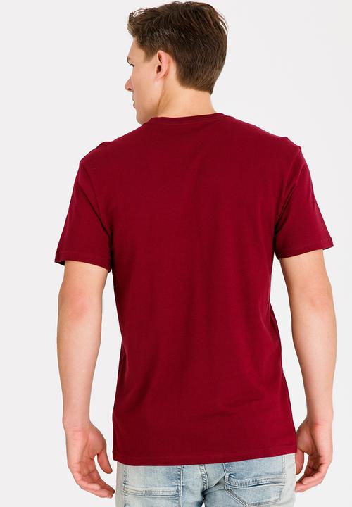 Vans - Vans Classic Cotton Tee Burgundy