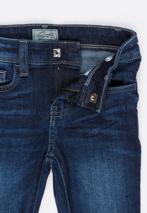 POLO - Jessica Skinny Jean Mid Blue