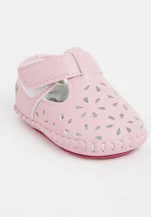 Pop Candy - Velcro Strap Pump Mid Pink
