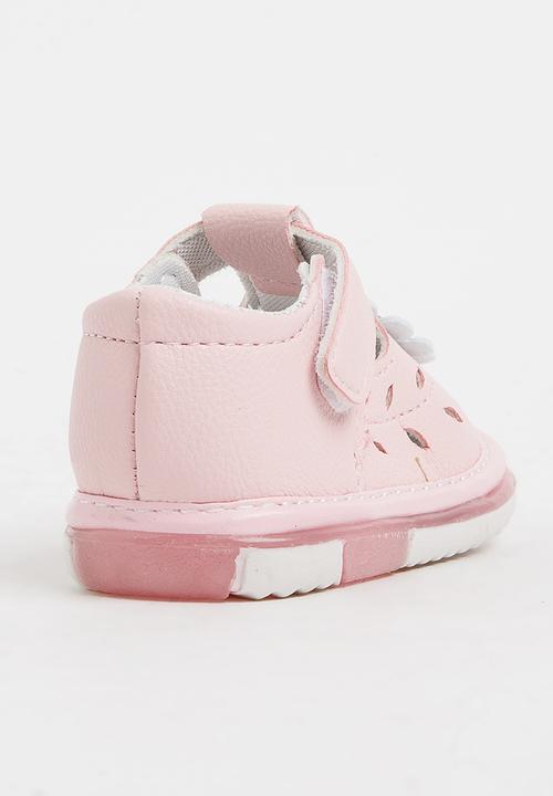 Pop Candy - Flower Printed Pump Mid Pink