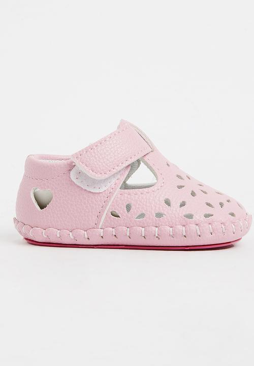 Pop Candy - Velcro Strap Pump Mid Pink