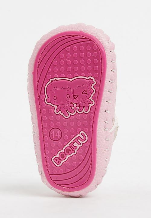 Pop Candy - Velcro Strap Pump Mid Pink