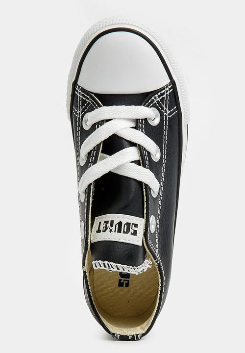 SOVIET - Viper Low Cut Sneaker PU Black