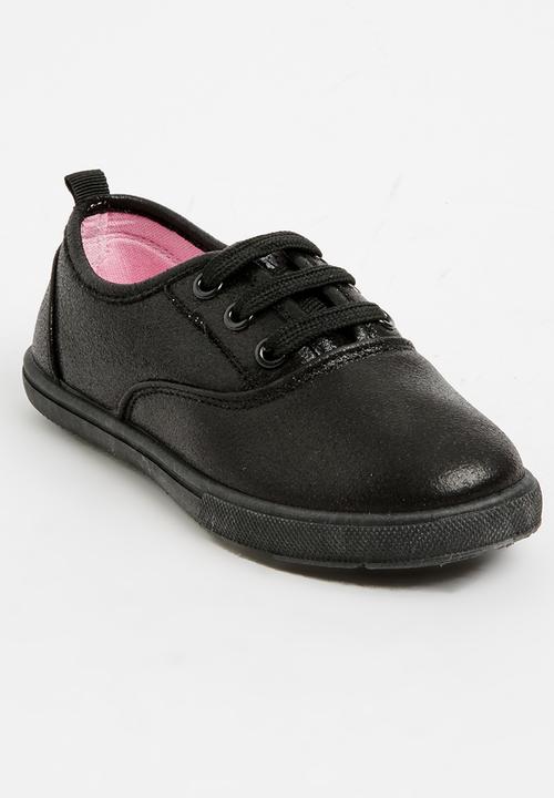 Bubblegummers - Lace Up Sneaker Black