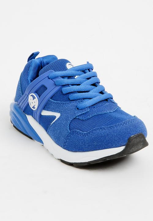 Bubblegummers - High Top Lace Up Sneaker Blue