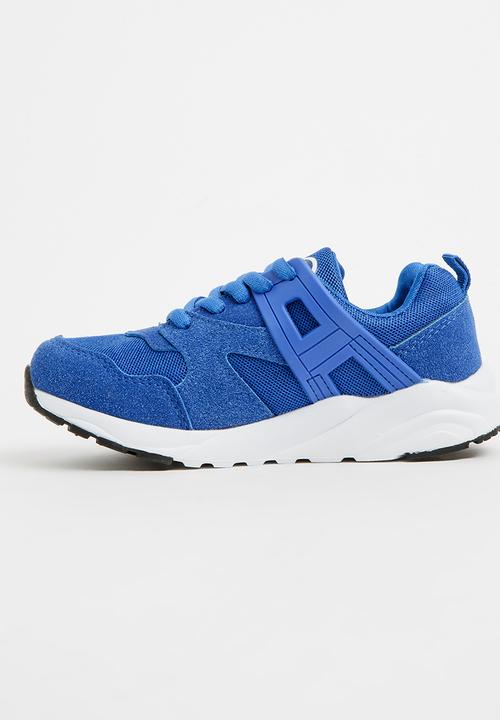 Bubblegummers - High Top Lace Up Sneaker Blue