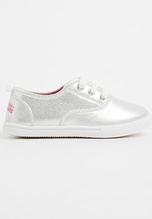 Bubblegummers - Lace Up Sneaker Silver