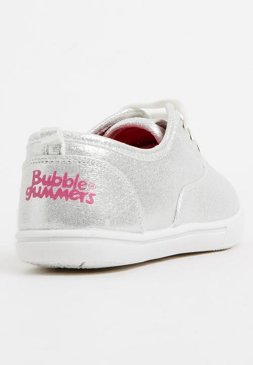 Bubblegummers - Lace Up Sneaker Silver