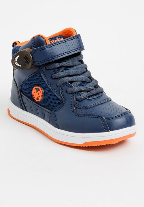 Bubblegummers - High Top Lace Up Sneaker Blue