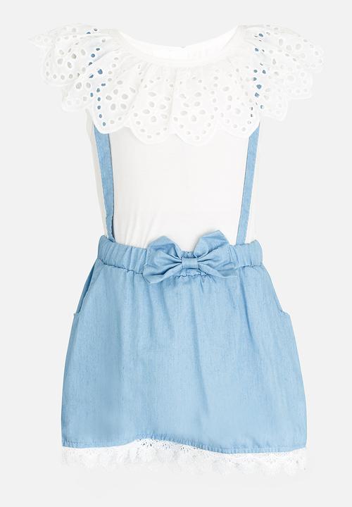 Pop Candy - Sleeveless  Dress Blue