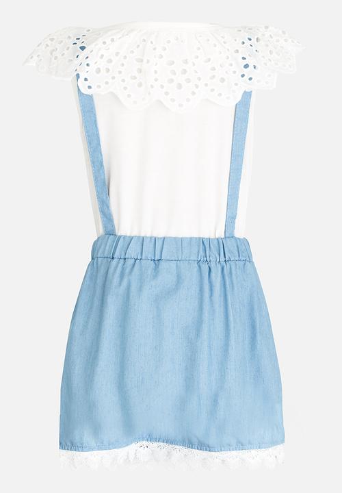 Pop Candy - Sleeveless  Dress Blue