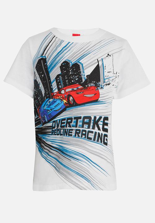 Pop Candy - Lightning McQueen Tee White
