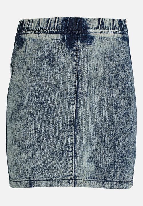 Pop Candy - Denim Skirt Blue