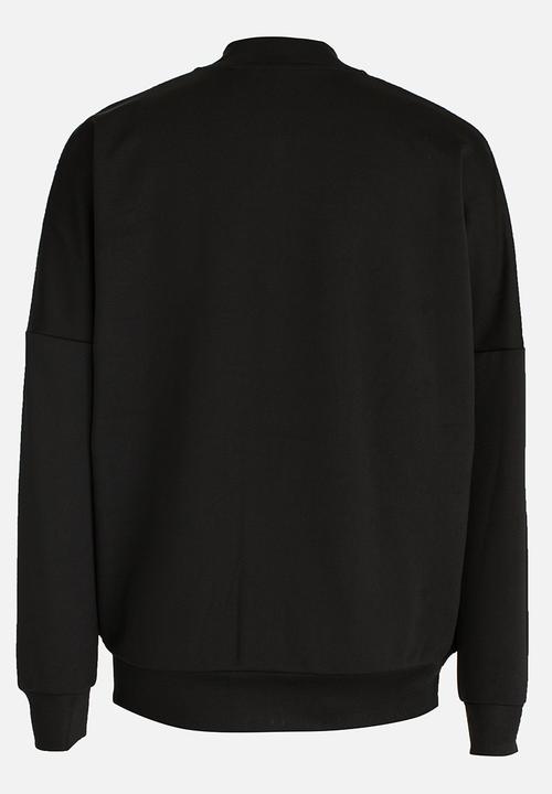 Name It - Long Sleeve Zip Through Jacket Black