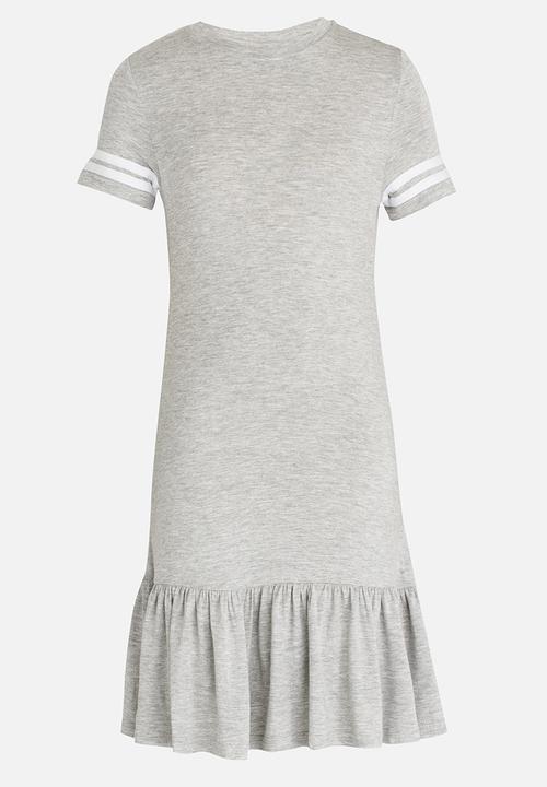 Name It - T-Shirt  Dress Grey