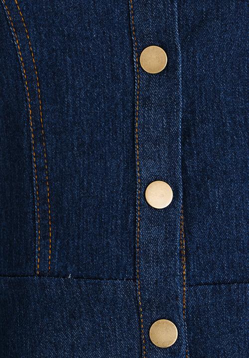 Pop Candy - Denim Dress Blue