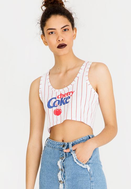 Forever21 - Cropped T-shirt White