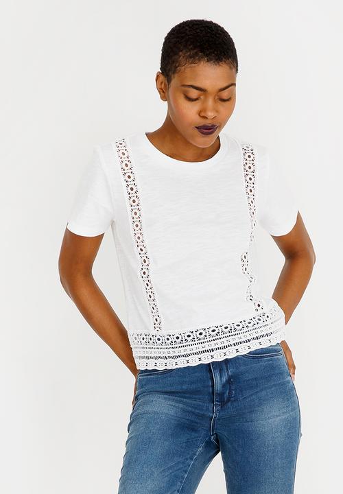 Forever21 - Anglaise T-shirt White