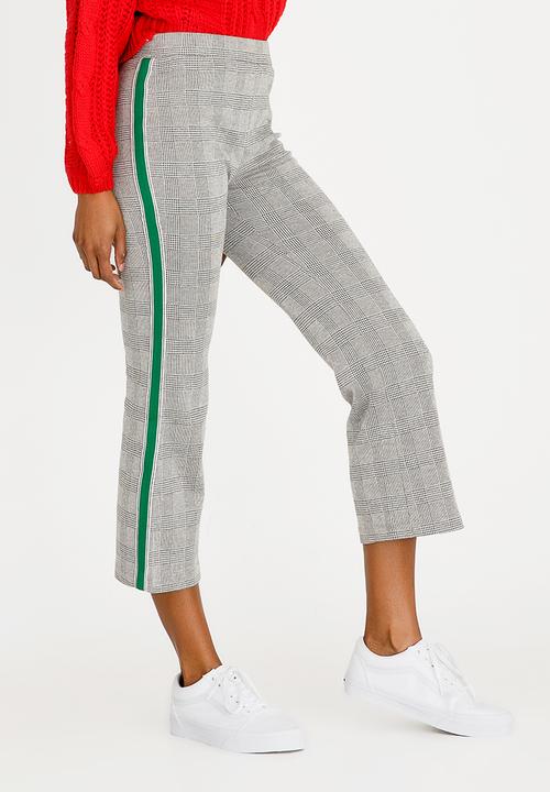 Forever21 - Stripe Detail Pants Grey