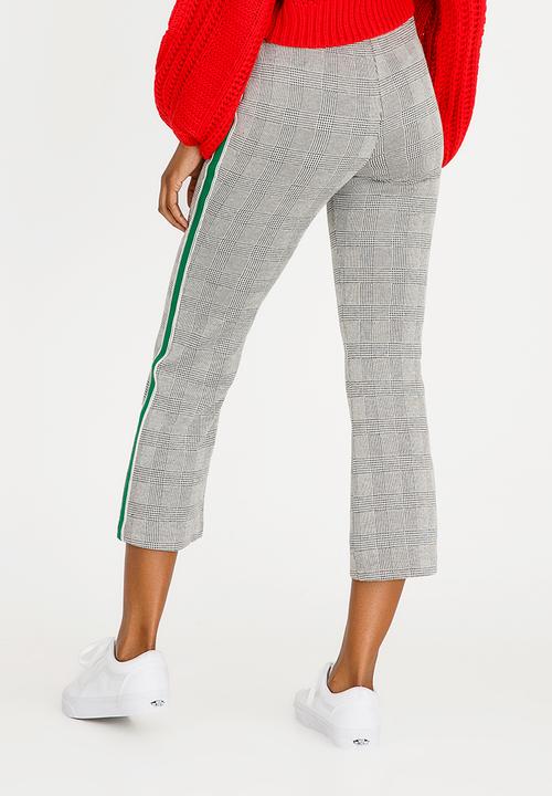 Forever21 - Stripe Detail Pants Grey