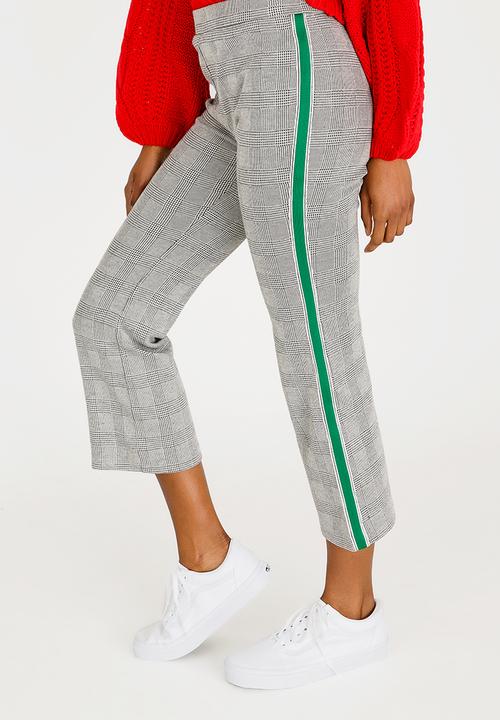 Forever21 - Stripe Detail Pants Grey