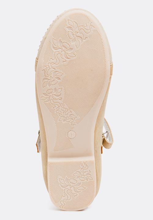 Bubblegummers - Embellished Pump Gold