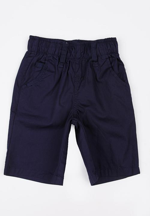 Twin Clothing - Plain Colour Shorts Navy