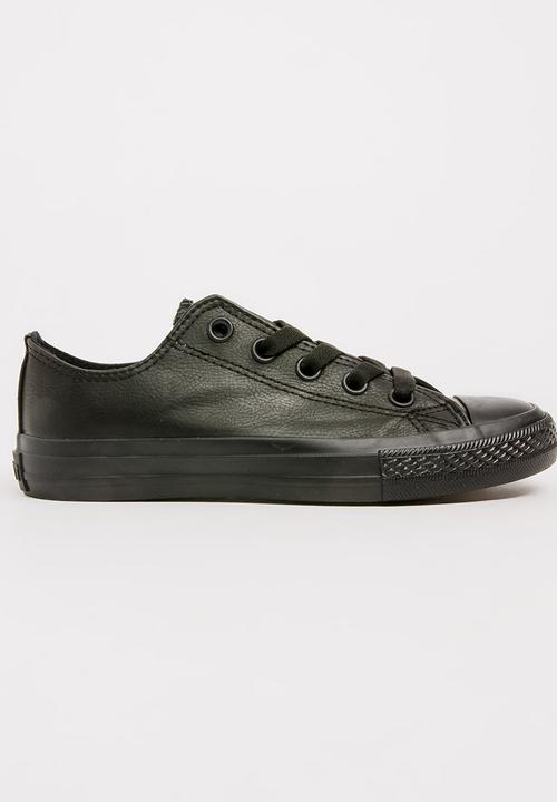 SOVIET - Viper Low Cut Sneaker PU Mono Black