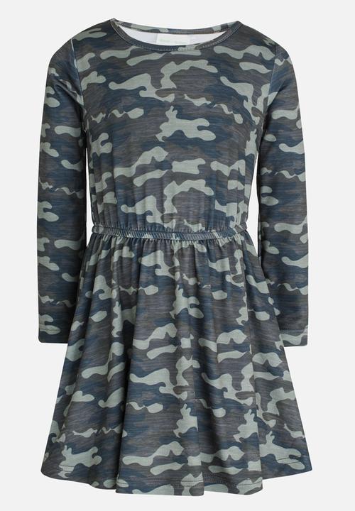 See-Saw - Jersey Dress Multi-colour