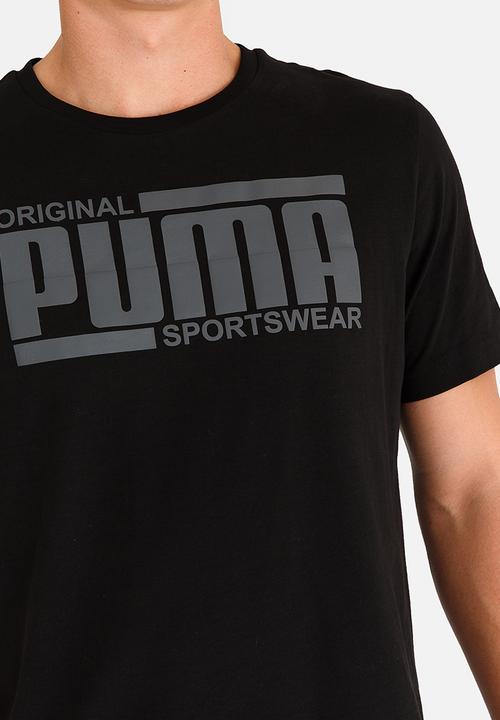 PUMA - Athletics Tee Puma Black
