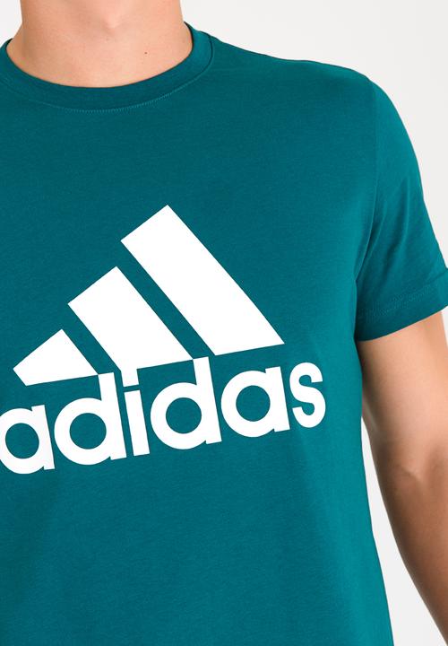 adidas Performance - Essentials Linear Tee Green